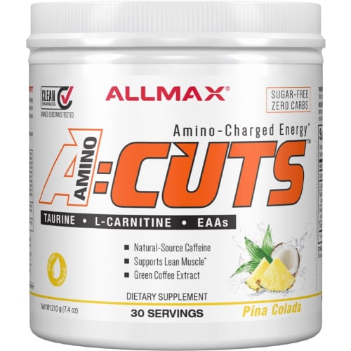 AllMax Nutrition AminoCuts - 30 Servings Pina Colada