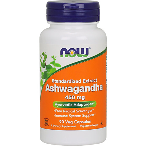 NOW Foods Ashwagandha Extract 450mg 90 VCaps