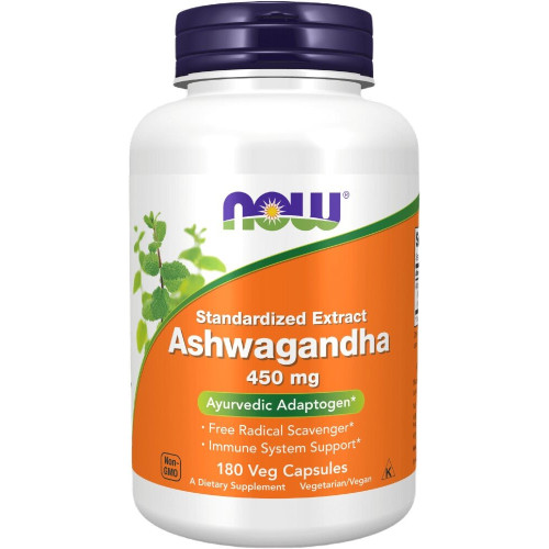 NOW Foods Ashwagandha Extract 450mg - 180 VCaps