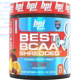 BPI Sports Best BCAA Shredded - 25 Servings Fruit Punch