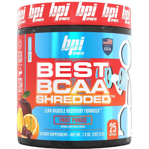 BPI Sports Best BCAA Shredded - 25 Servings Fruit Punch