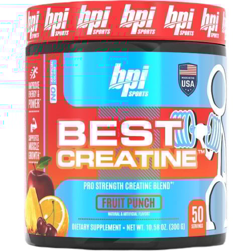 BPI Sports Best Creatine - 50 Servings Fruit Punch