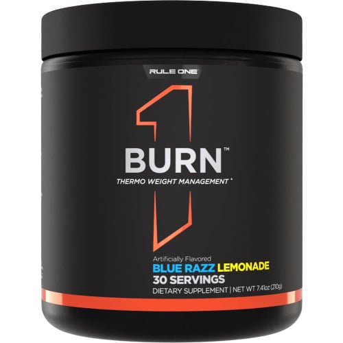 Rule 1 Burn - 30 Servings Blue Razz Lemonade