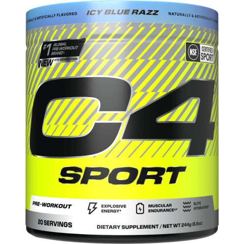 Cellucor C4 Sport - 20 Servings Icy Blue Razz