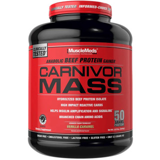 MuscleMeds Carnivor Mass - 6lbs Vanilla Caramel