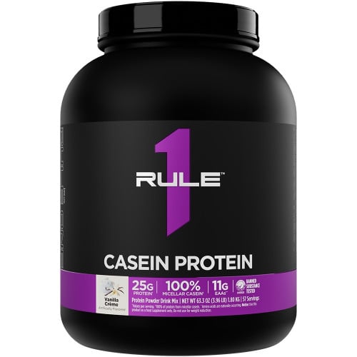 Rule 1 R1 Casein - 4lbs Vanilla Creme