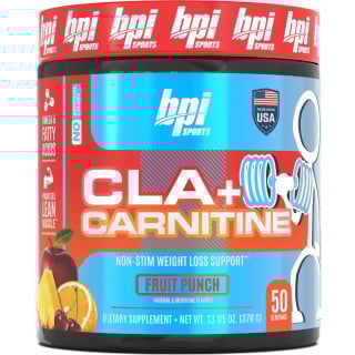 BPI Sports CLA + Carnitine - 50 Servings Fruit Punch