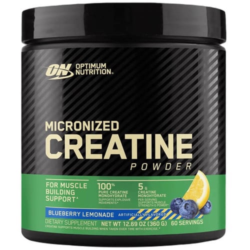 Optimum Nutrition Micronized Creatine Powder - 300g Blueberry Lemonade
