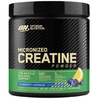Optimum Nutrition Micronized Creatine Powder - 300g Blueberry Lemonade
