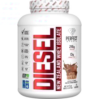 Perfect Sports Diesel 100% New Zealand Whey Isolate 5lbs Milk Chocolate