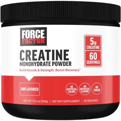 Force Factor Creatine Monohydrate - 300g Unflavored
