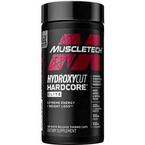 MuscleTech Hydroxycut Hardcore Elite - 100 Capsules