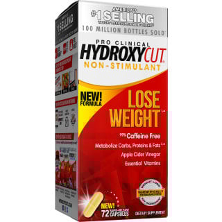 MuscleTech Hydroxycut Pro Clinical Non-Stim 72 Capsules