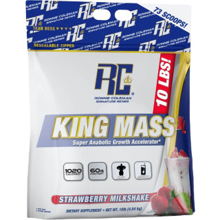 Ronnie Coleman King Mass XL - 10lbs Strawberry Milkshake