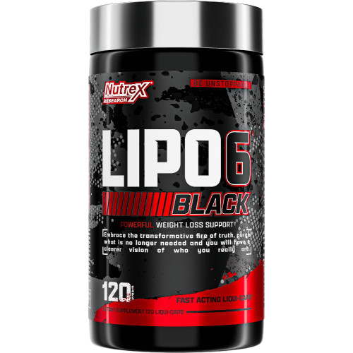 Nutrex Lipo-6 Black - 120 Liqui-Caps