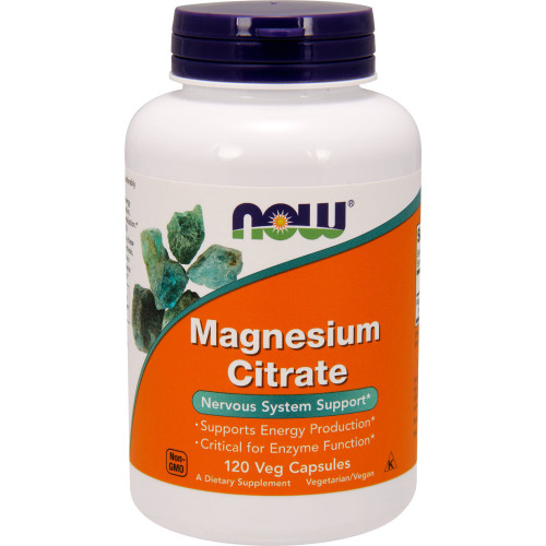 NOW Foods Magnesium Citrate 120 VCaps