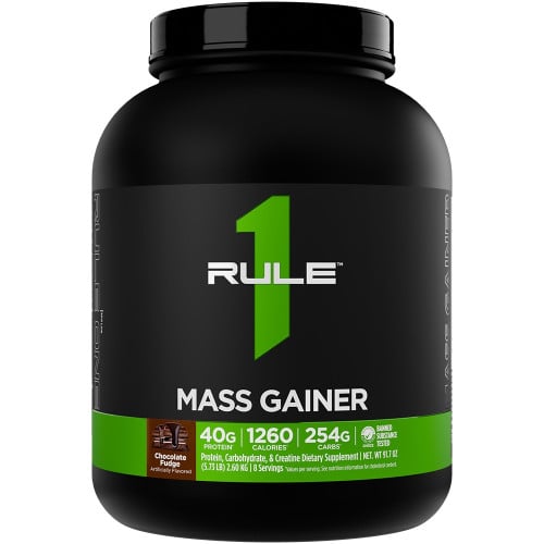 Rule 1 R1 Mass Gainer - 5.5lbs Chocolate Fudge