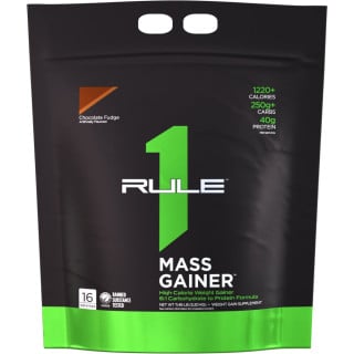 Rule 1 R1 Mass Gainer - 11lbs Chocolate Fudge
