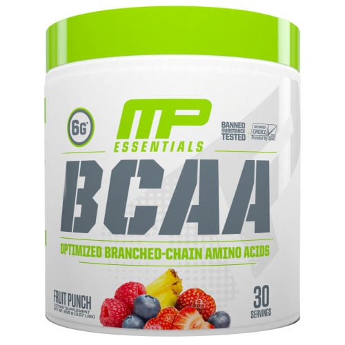 MusclePharm BCAA Essentials Powder 30 Servings Fruit Punch