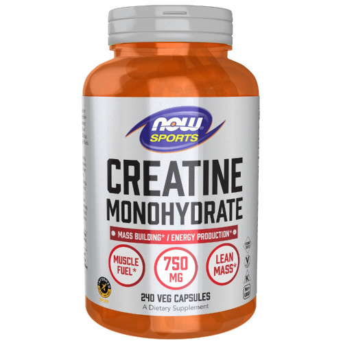 NOW Sports Creatine Monohydrate 750mg - 240 VCaps