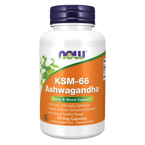 NOW Foods KSM-66 Ashwagandha - 90 VCaps