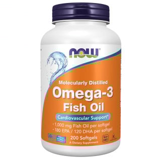  NOW Foods Omega-3 - 200 Softgels