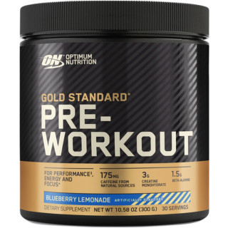 ON Gold Standard Pre-Workout - 30 Servings Blueberry Lemonade