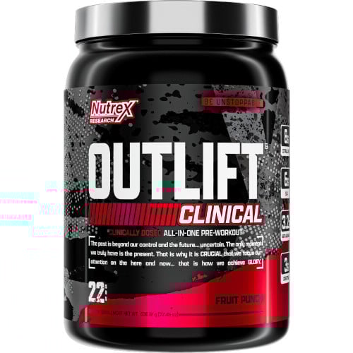 Nutrex Outlift Clinical - 22 Servings Fruit Punch
