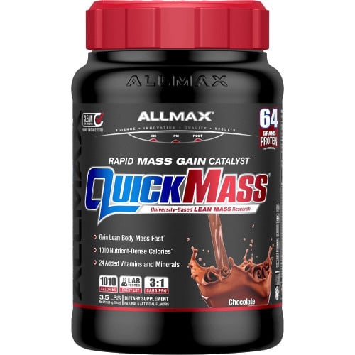 AllMAX Nutrition QuickMass - 3.5lbs Chocolate