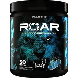 Rule 1 R1 Roar Pre-Workout - 30 Servings Blue Razz