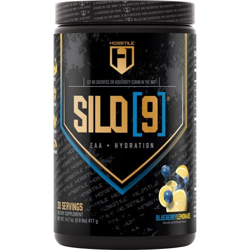 Hosstile Silo[9] EAAs + Hydration - 30 Servings Blueberry Lemonade