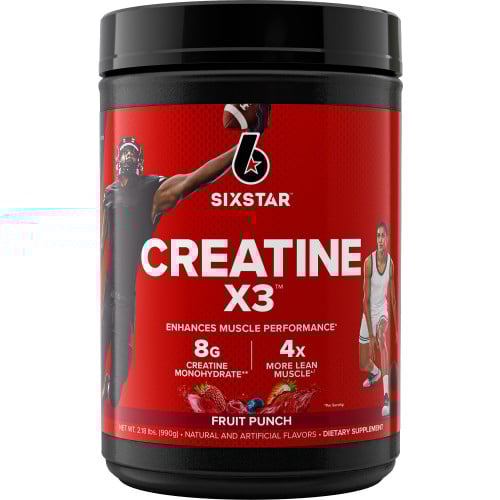 Six Star Elite Series Creatine X3 - 30 Servings Fruit Punch