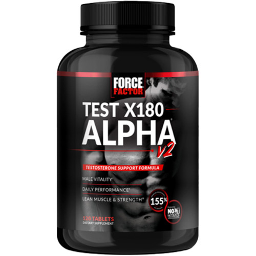Force Factor Test X180 Alpha v2 - 120 Tablets