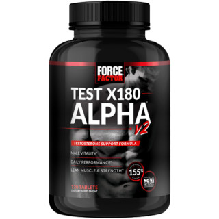 Force Factor Test X180 Alpha v2 - 120 Tablets