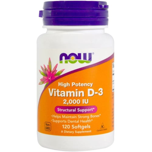 NOW Vitamin D-3